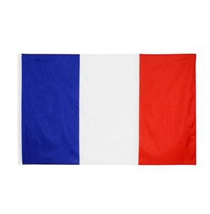 50pcs 90x150 cm Flag di bandiera francese in poliestere bandiere europee di banner europei con 2 annetti in ottone per bandiere nazionali francesi appesi e Ban8670011