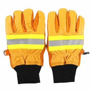 Gloves New Forest Fire Gloves Extinguishing Flame Retardant Wearresistant Firefighter Rescue Glove High Temperature Resistant Cowhide