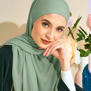 Design de roupas étnicas Crepe hijabs Hijabs Hijabs de alta qualidade Crinked Spot Spot Spot Spot