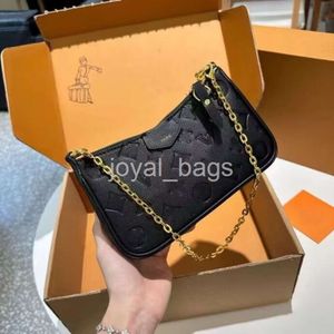 Designer Bag Women Crossbody Shoulder Bags Chain Wallet Lady Easy Pouch On Strap Purse Letters Emed Flower Stripes Brand Handbags