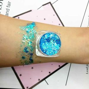 UI50 Body Glitter Glitter Lidschattengel Make -up Nail Art Meerjungfrau Pailletten Schimmer Diamant Ey
