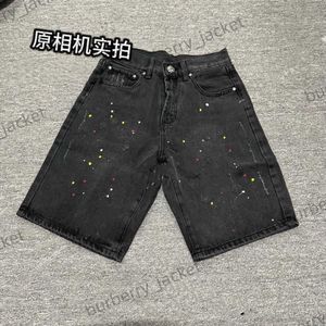 New Chromees Mens Jeans Shorts Make Old Washed hearts Jeans Hip Hop Chrome short Knee lenght jeans Heart Cross Embroidery Letter Prints Casual high quality jeans A2