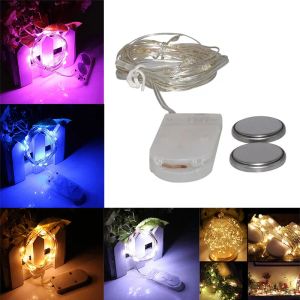 LED -Schnur leichte wasserdichte Kupfer Mini Fairy DIY Glass Craft Flasche Leuchten Weihnachtslampe 2M 20LEDS 11 LL