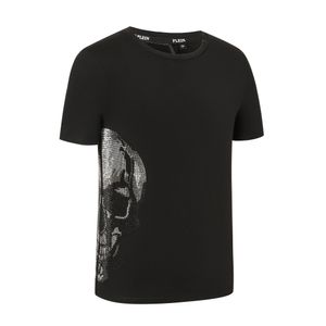 Plein urso camiseta masculina designer tshirts Round Round Rhinestone PP Skulls Men camise