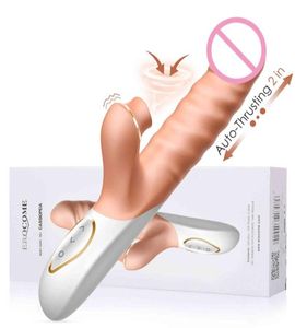 Schubs großer Dildo -Vibratoren für Frauen Magie Zauberstab Körper Saugmassager Sexspielzeuge für Frauen Klitoris Stimulierung des weiblichen Ladens 210810539844