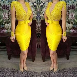 Prom Cocktail Homecoming Evening Dresses Woman's Party Night Celebrity Formal Dresses Plus Size Short Dubai Arabic Dress 260b