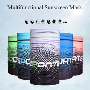 Cycling Caps Sun UV Protection Bike Mask Daily Ice Silk Breathable Neck Gaiter Windproof Balaclava Summer