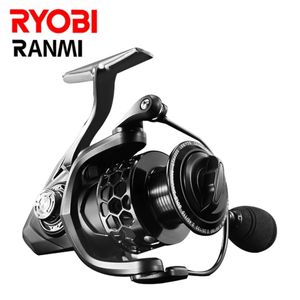 Ryobi Ranmi GTAダブルスプールフィッシングリールすべての金属スピニング141 BB 55 1塩水腐食防止タックル240506