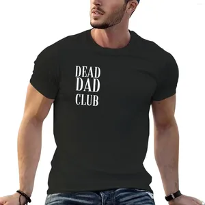 Men's Polos Dead Dad Club T-Shirt Aesthetic Clothing Cute Clothes Big And Tall T Shirts For Men