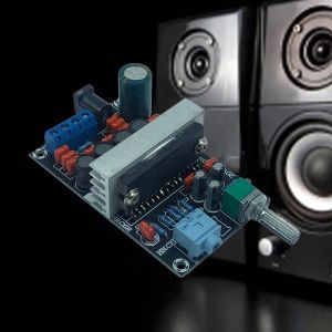 Amplifikatörler TA2020 Dijital Sesli Güç Amplifikatör Kartı 20W+20W 4 Ohm Yüksek Güçlü Stereo Güç Amplifikatör Kartı DC12V Ev Sineması için