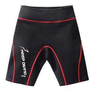 Abito da uomo Donne 2 mm Short immersioni in neoprene Swim subacqueo snorkeling Pants Wetsuits Mantieni i pantaloni subacquei a aerobica dell'acqua calda