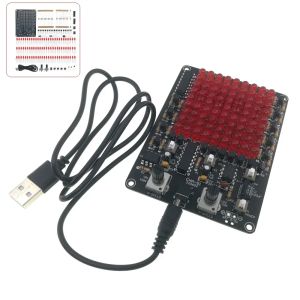 Aksesuarlar Cha81 DC59V LED İzleme Işık Diy parçaları Elektronik Üretim Kiti USB Pil Güç Kaynağı