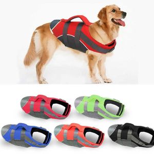 Abbigliamento per cani vita ET riflettente estate regolabile per piccoli cani grandi cani da bagno giubbotto costume da bagno potenziata animale domestico H240506