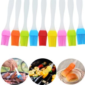 Accessori spazzole multifunzionale a olio silicone staccabile cuoio da cottura a testa di cottura spazzole di bastone da ballo resistenti ad alta temperatura