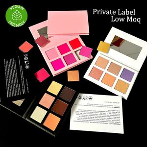 LOGO DE LABOLA PRIVADA Highlighter Bronzer Shimmer Powder Palette Palette Face Face Contorno Maquiagem Cosméticos Atacado volume