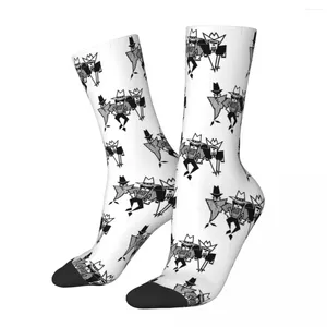 Women Socks Tops in World ZZ White Stage Contrast Colic Elastic Funny Novelty Classic R212 Stocking