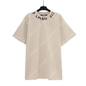 Palm Pa Tops handgezeichnet Miami Logo Sommer Lose Luxus-T-Shirts Unisex Paar T-Shirts Retro Streetwear Übergroße T-Shirt Angels 2251 CQT