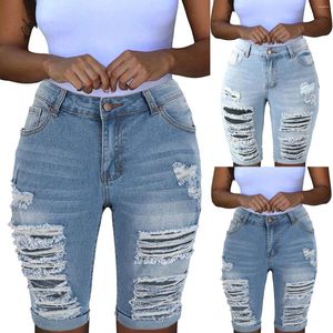 Women's Jeans Solid Denim Bottom Pocket Shorts Womens Hole Pants Fashion Short For Women Sleeve Button Down Shirts