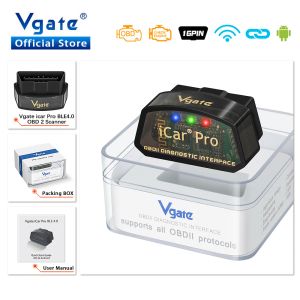 Kit Vgate ICAR Pro ELM327 V2.3 OBD 2 OBD2 CAR Diagnose Tools Scan ELM 327 WiFi Bluetooth 4.0 für Android/iOS ODB2 Auto Scanner