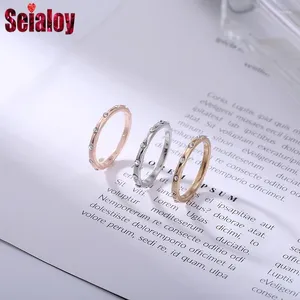 Cluster Rings Seialoy Simple Style Crystal Drop для женской девушки модное золото золото серебряное кольцо обручальное подарки для ювелирных украшений
