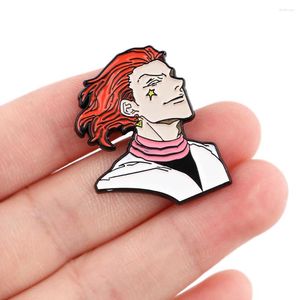 Broches Anime japonês Cool Pretty Pins de esmalte Cosplay Backpack Backpack Bag Collar Lapeel Decoration Jewelry Gifts for Friends