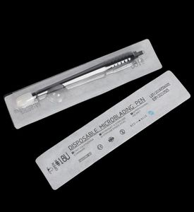 20pcs gemischte Größe Einwegmikroblading -Stift mit 14pu18U20 Blades Einweg -Tattoo -Stift für PMU Eye Brow Makeup2945133
