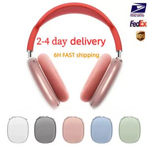 W przypadku AirPods Max Bluetooth douszny słuchawki Akcesoria słuchawkowe Przezroczyste TPU stały silikonowy wodoodporny obudowa ochronna AirPod Maxs Słuchawki Zestaw słuchawkowy Zestaw słuchawkowy Case