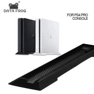 Джойстики данные лягушка вертикальная подставка дока горы, держатель базы, держатель базы, для PlayStation 4 Pro Cooling Console Accessories
