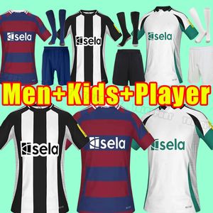 24 25 NUFC Soccer Jerseys Trippier Almiron Wilson 2024 2025 Targett Joelinton Ritchie Botman Maximin Shelvey Bruno G. Men Men Kids Fans Версия игрока Child Full Kits