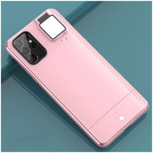 Laddare S21 Selfie Light Phone Case för Samsung Galaxy S21 Ultra S20 Plus Beauty Flash -LED Selfie Ring Light Portable Fill Light