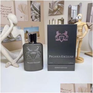 Garrafa de perfume Vendas de ponta neutra para mulheres La Rosee Colônia 75ml Royal Essence Pegasus 125ml EDP Lady Fragrance Dia dos namorados OTNQ3