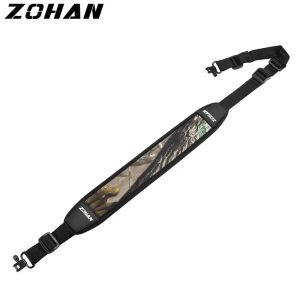 Holsters Zohan Silah Tüfeği 2 Noktalı Sling Taban Tüfek Dalgalı Dalgalı Dolgu Avcılık Av Tüfeği Aksesuarları Sling için Ayarlanabilir Kayış