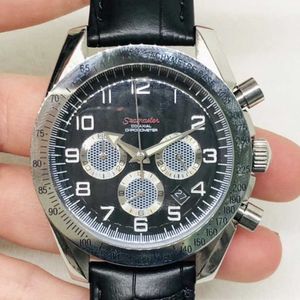 Designer Watch reloj watches AAA Quartz watch Oujia Haima six needle black face digital band Japanese movement quartz watch kl010