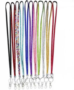 Party liefert Strass -Bling Crystal Lanyard Straps ID Abzeichen Handy und Schlüsselhalter SN48943835648