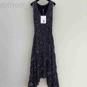 Basic & Casual Dresses designer Early Spring New Product Heavy Industry Star Evening Gift Tank Top Dress Long TC87