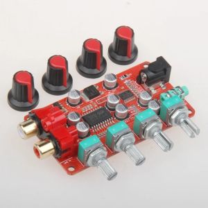 Förstärkare PT2315E Tone Board Preamplifier Tweeter Bass Volymkontrollför Stämmas Audio Processor för förstärkare Board Home Theater
