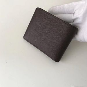 free shipping genuine leather men short wallet m mens credit card holder suit wallet 60895 247k