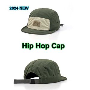 Top Caps 2024 Jane Beş Panel Kısa Yumuşak Brim Hip Hop C Erkekler İçin Yaz 5 Panel Şapka Hafif Nefes Alabilir Günlük Beyzbol C Erkekler J240506