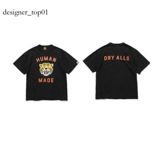 Human Made Thirt Designer T Shirt Woman Mens T Shirt Summer Fashion Tee Make Bamboo Joint Bawełna Bawełna krótkie rękodzie