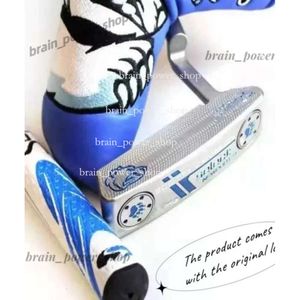 Golf Putter Jungle Bear Limited Edition Classic Golf Club справа 32/33/34/35 дюйма с ручной обложкой 242