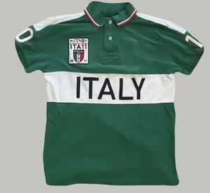 Designer Polos si adatta alle dimensioni della maglietta italiana di alta qualità a manica corta da uomo al 100% di alta qualità con tecnologia da ricamo Cotton S-6XL