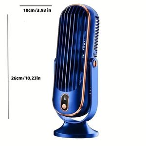 Großer Batterie Dual Motor Haushalt kleiner Luftkühler 5speed Kühlventilator 720 ° Surroundgebläse tragbarer USB 240424