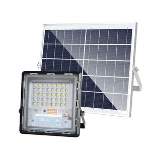 Solar Flood Lights Floodlight Jd 40W 70W 120W 200W 300W Spotlight Transparent Lens Waterproof Outdoor Lighting Drop Delivery Renewable Dhqp7