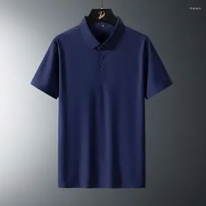 Men's Polos JSNLJS69104 2024 Summer Short-sleeved Lapel POLO Shirt Solid Color Matching Simple Wear