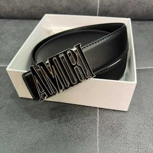 Belts 2024 New Luxury Designer Brand 3.8cm Wide Belt Fashion Mens Leisure Business Belt T240429