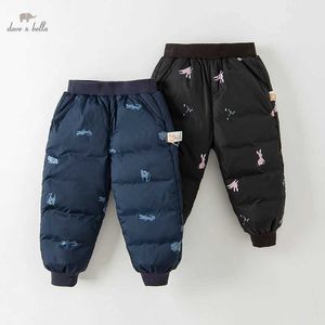 Shorts Dave Bella baby boys and girls down jacket childrens casual down pants DB4224596L2403