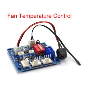 Tillbehör DC 12V 4 Wire Hightemp Fan Temperaturkontroll Speed ​​Controller CPU Modul Temperaturalarm PWM PC CPU Thermostat Thermistor