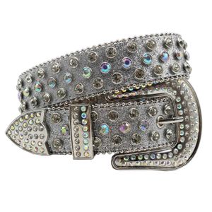 Belts BB with diamond rhinestones fashionable and luxurious crystal studs pin buckle with Cinto De Strass and womens jeans decoration T240429