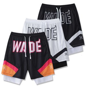 Surquitos de basquete Outros artigos esportivos Summer Wade's New Shorts, secagem rápida, treinamento respirável, corrida, basquete, Capris de esportes americanos para homens