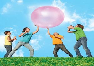 Wubble Bubble Jelly Balloon Balls Toy for Adults Kids TPR Inflatable Water Beach Garden Ball Soft Rubber Ball Outdoor Party 40CM8226515